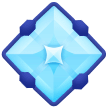 Diamond Shape With A Dot Inside on Samsung