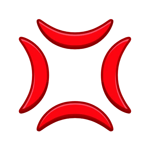 Anger Symbol on Telegram