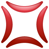 Anger Symbol on WhatsApp