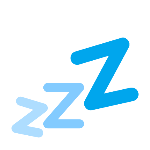 Sleeping Symbol on Microsoft Fluent