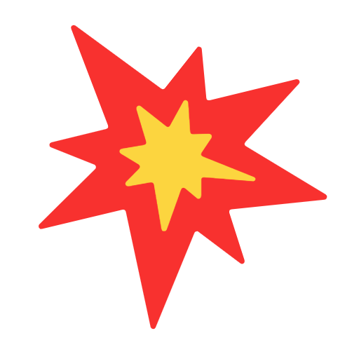 Collision Symbol on Microsoft Fluent