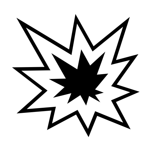 Collision Symbol on Noto Emoji