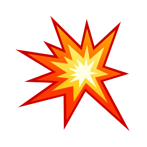 Collision Symbol on Telegram