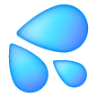 Splashing Sweat Symbol on Samsung