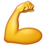 Flexed Biceps on WhatsApp