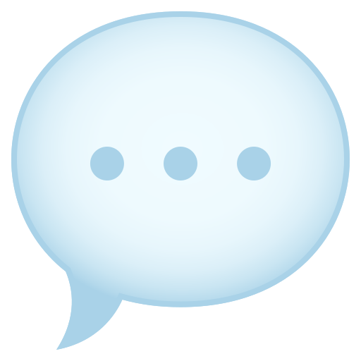 Speech Balloon on JoyPixels