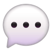 Speech Balloon on Samsung
