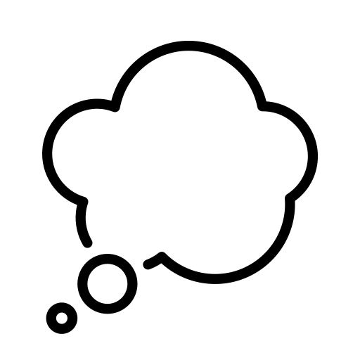 Thought Balloon on OpenMoji