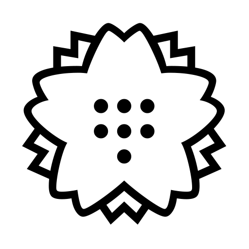 White Flower on Noto Emoji