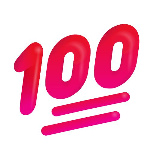 Hundred Points Symbol on Microsoft 3D