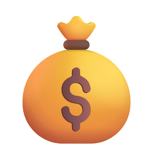 Money Bag on Microsoft 3D