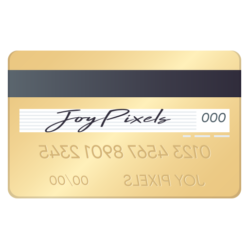 Credit Card on JoyPixels