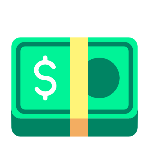 Banknote With Dollar Sign on Microsoft Fluent