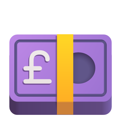 Banknote With Pound Sign on Microsoft 3D