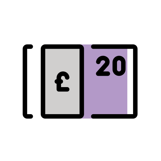 Banknote With Pound Sign on OpenMoji