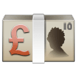 Banknote With Pound Sign on Samsung
