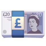 Banknote With Pound Sign on WhatsApp