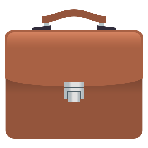 Briefcase on JoyPixels