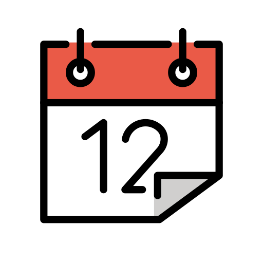 Calendar on OpenMoji