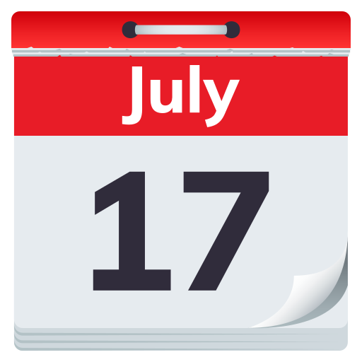 Tear-off Calendar on JoyPixels