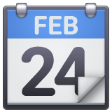 Tear-off Calendar on WhatsApp