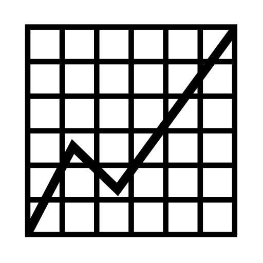 Chart With Upwards Trend on Noto Emoji