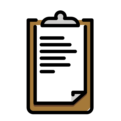 Clipboard on OpenMoji