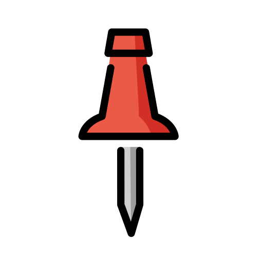 Pushpin on OpenMoji