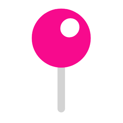 Round Pushpin on Microsoft Fluent