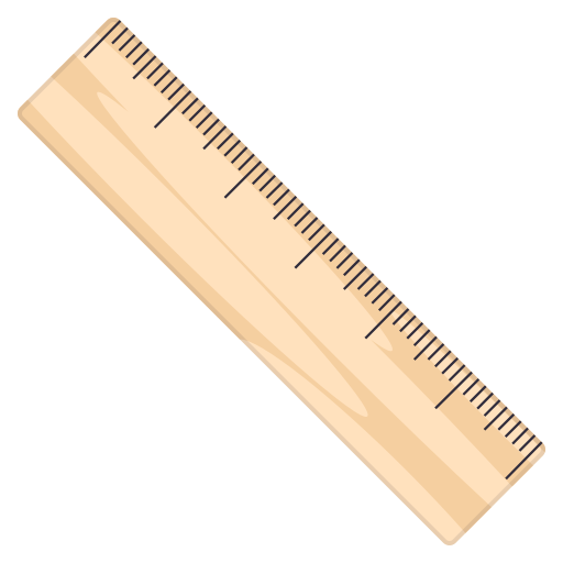 Straight Ruler on JoyPixels