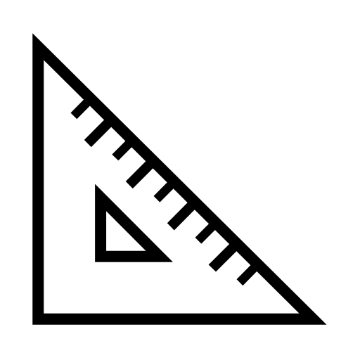 Triangular Ruler on Noto Emoji