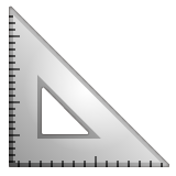 Triangular Ruler on WhatsApp