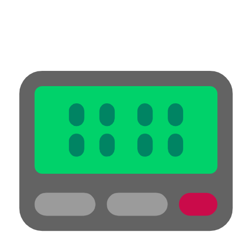 Pager on Microsoft Fluent