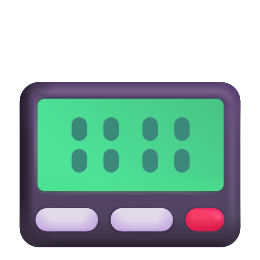 Pager on Microsoft 3D