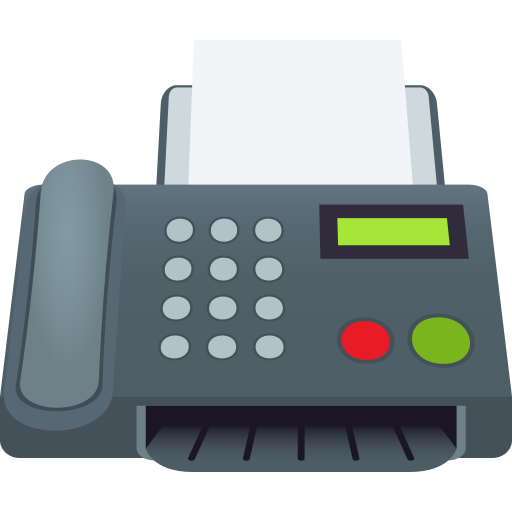 Fax Machine on JoyPixels