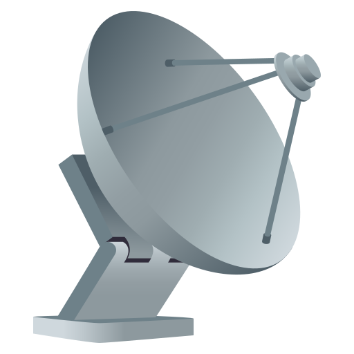 Satellite Antenna on JoyPixels