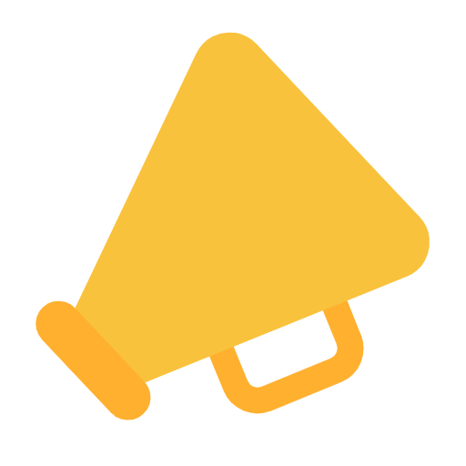 Cheering Megaphone on Microsoft Fluent