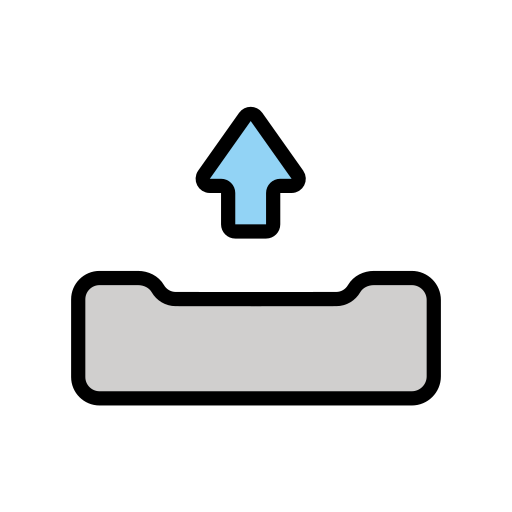 Outbox Tray on OpenMoji