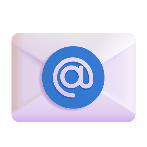 E-mail Symbol on Microsoft 3D