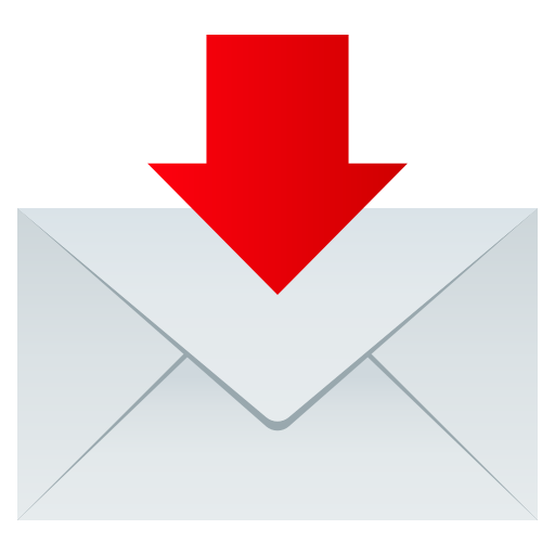 Envelope With Downwards Arrow Above on JoyPixels