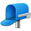Open Mailbox With Lowered Flag on Samsung