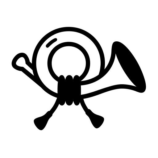 Postal Horn on Noto Emoji
