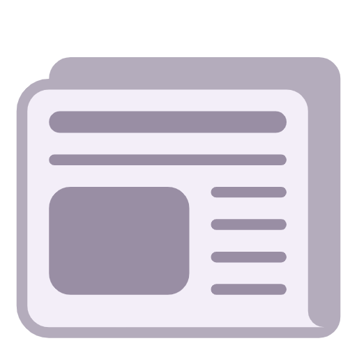 Newspaper on Microsoft Fluent