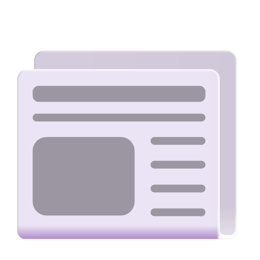 Newspaper on Microsoft 3D