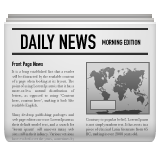 Newspaper on WhatsApp