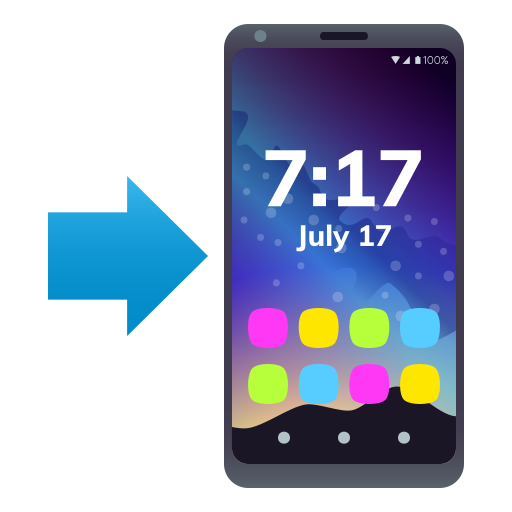 Mobile Phone With Rightwards Arrow At Left on JoyPixels