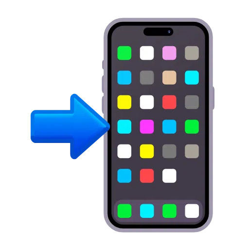 Mobile Phone With Rightwards Arrow At Left on Telegram