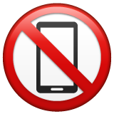 No Mobile Phones on WhatsApp