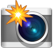 Camera With Flash on Samsung