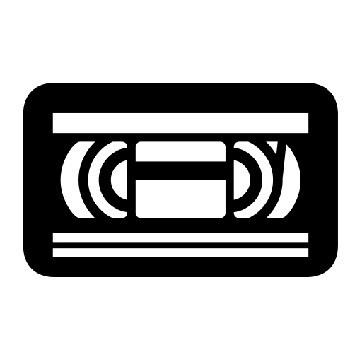 Videocassette on Noto Emoji